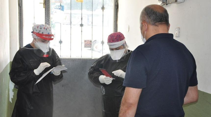 Karaman’da 2 bin 133 kişiye Covid-19 testi yapıldı