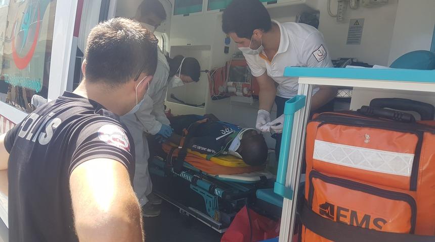 Esenyurt'ta kavga! Çatı katından aşağıya düştü