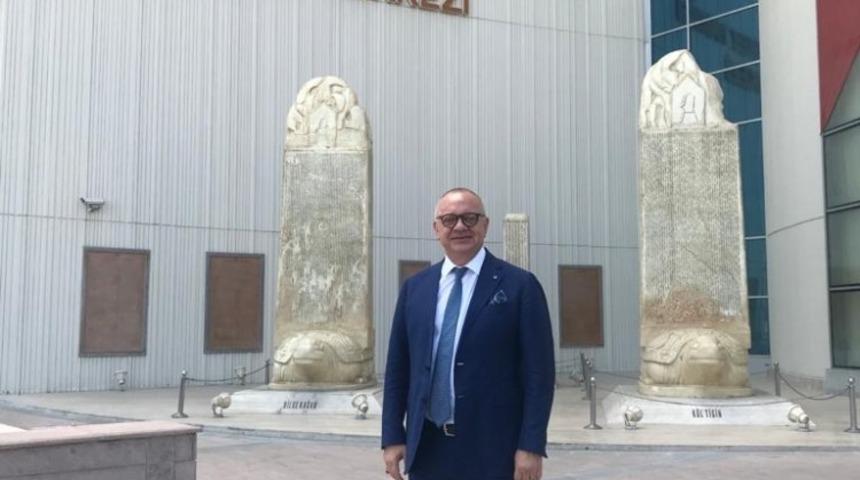 Başkan Erg&uuml;n MHP Genel Merkezini ziyaret etti