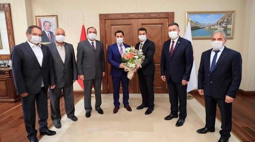 Vali Masatlı’ya ‘hayırlı olsun’ dediler