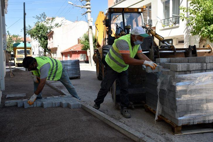 Tepebaşı Belediyesi üstyapı çalışmalarını hız kesmeden sürdürüyor G3