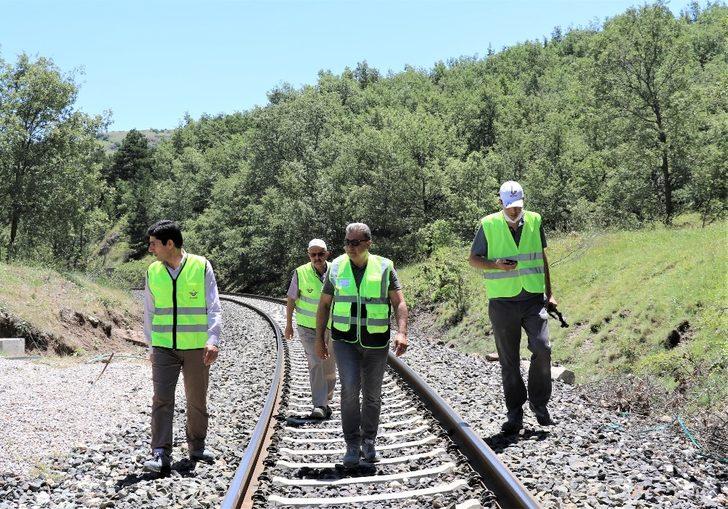 Demiryolu tünellerinde kot düşürme çalışmaları başladı G3