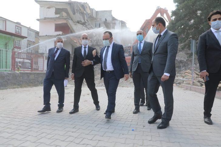 Vali Yırık,incelemelerde bulundu G1