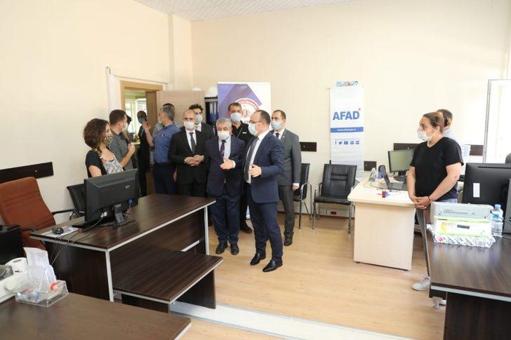 Vali Yırık,incelemelerde bulundu G4