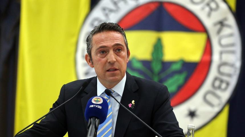 Fenerbah&ccedil;e Başkanı Ali Ko&ccedil;: Bahis şirketlerinin favorisi bizdik
