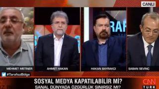 Mehmet Metiner’den canlı yayında büyük gaf! Ahmet Hakan hemen araya girdi