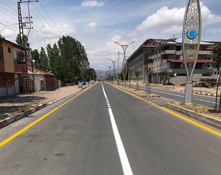 Erciş’te yol çizgileri yenilendi G3