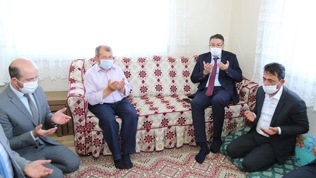 Afrin şehidi Veysel Temel’in ailesine ziyaret