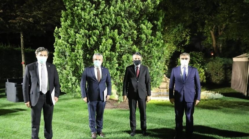 Vali G&uuml;rel ve milletvekilleri Bakan Pakdemirli ile istişarelerde bulundu