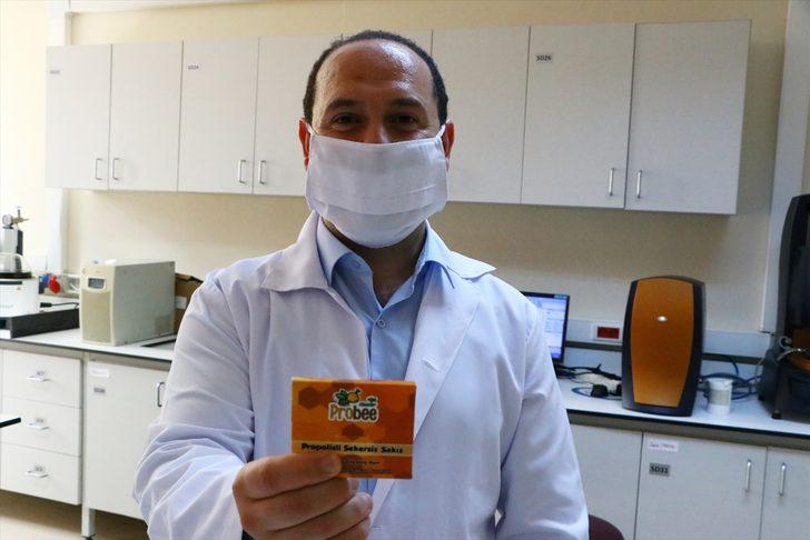 Tekirdağ'da "propolisli sakız" üretildi G2