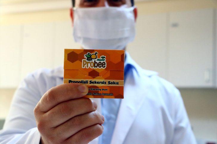 Tekirdağ'da "propolisli sakız" üretildi G3