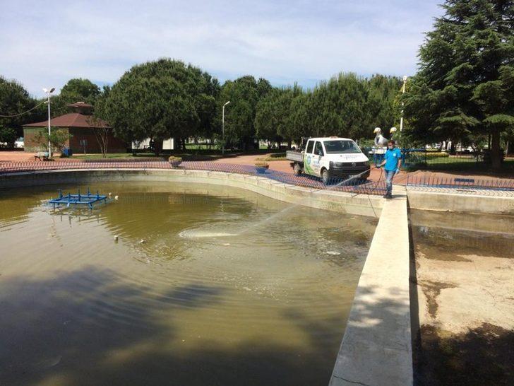 Şehrin her noktası ilaçlanıyor G3