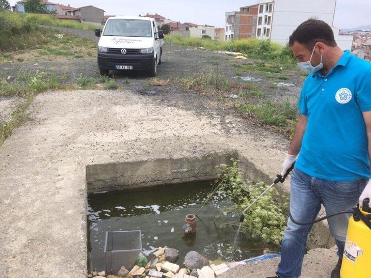 Şehrin her noktası ilaçlanıyor G5