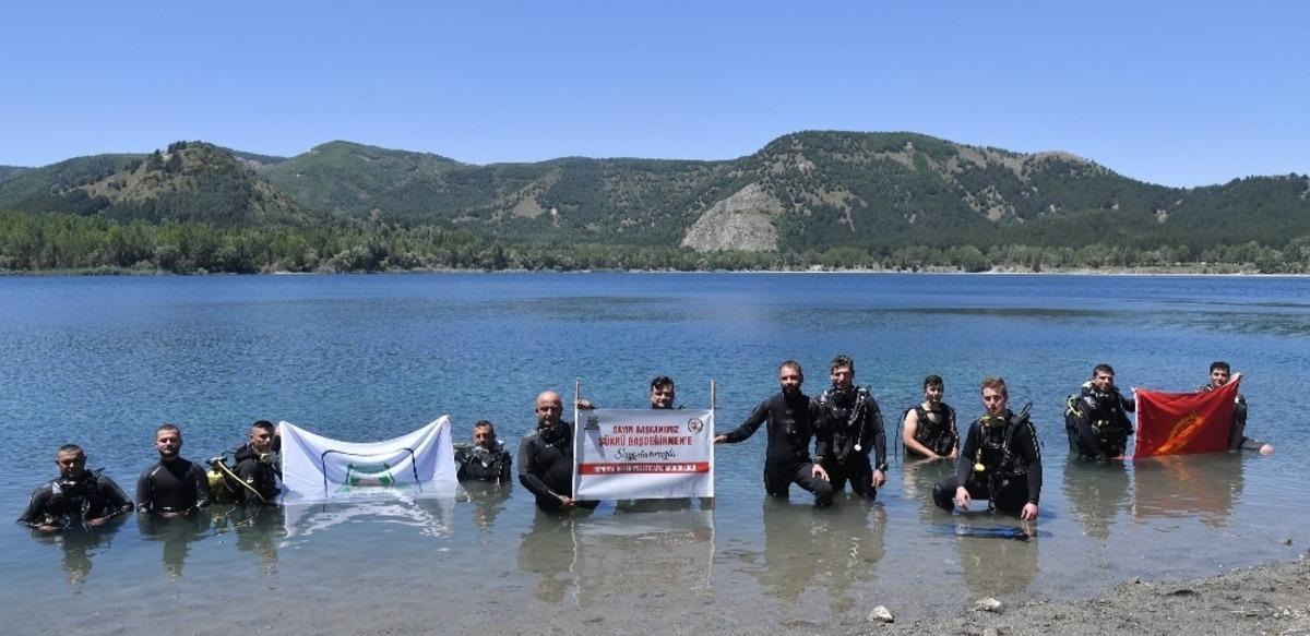 Isparta&rsquo;da Su Altı Arama ve Kurtarma Timi g&ouml;reve hazır