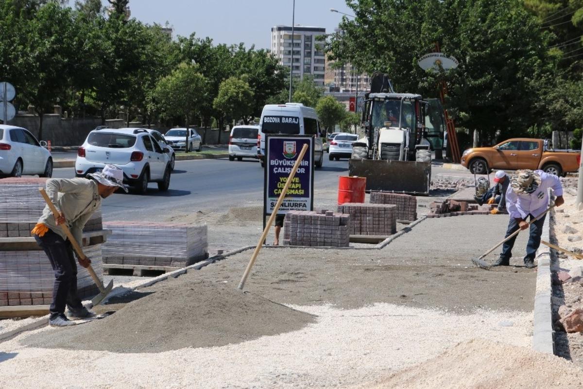 Şanlıurfa&rsquo;da bulvar d&uuml;zenlemesi