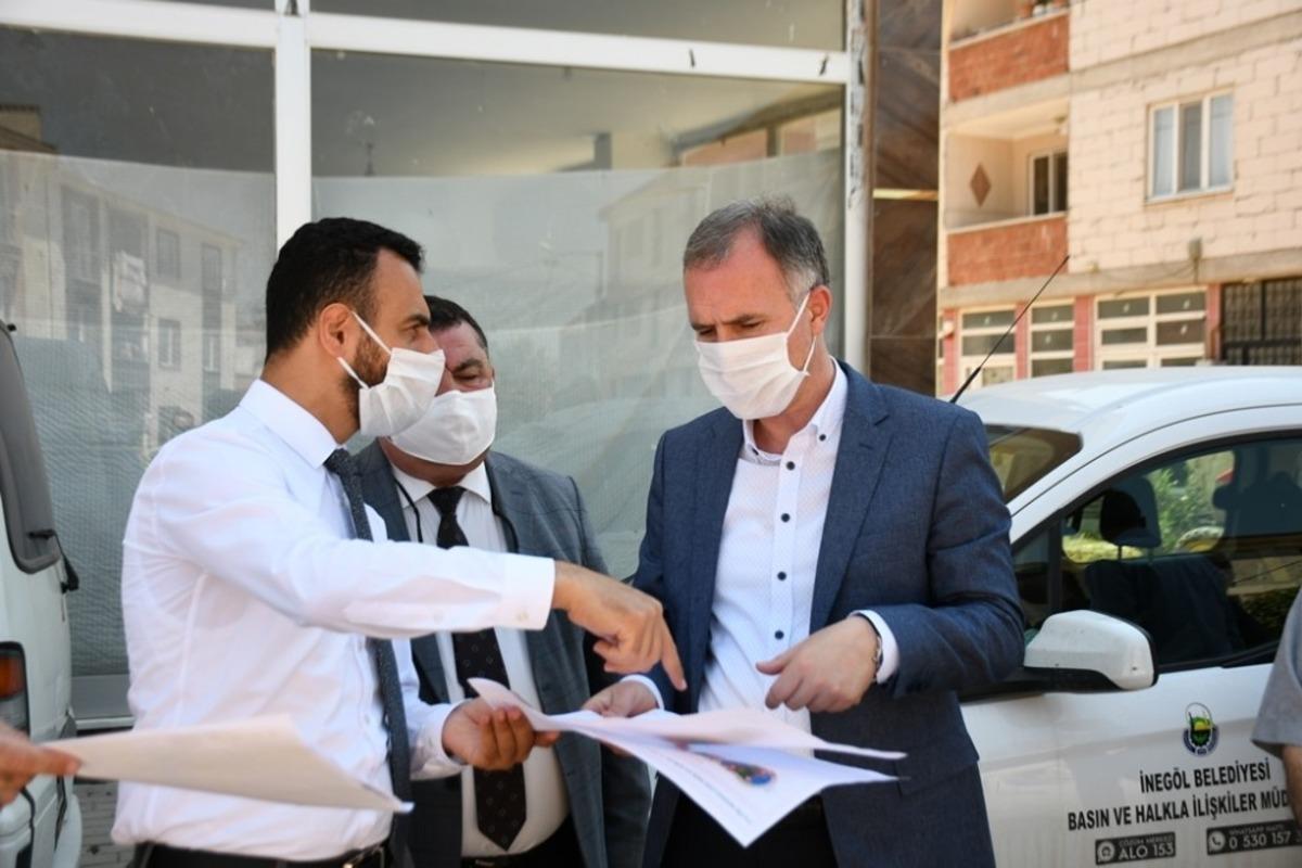 İneg&ouml;l Fatih Mahallesi&rsquo;nin &ccedil;ehresi değişiyor