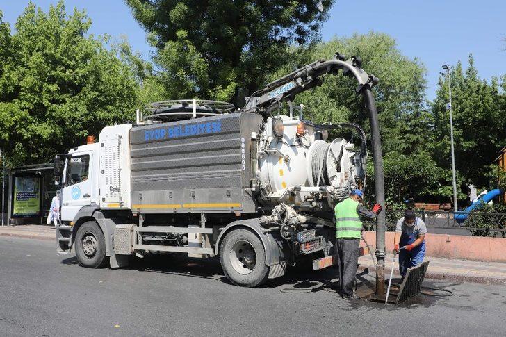 Eyüpsultan mahallelerinde yaz temizliği G1
