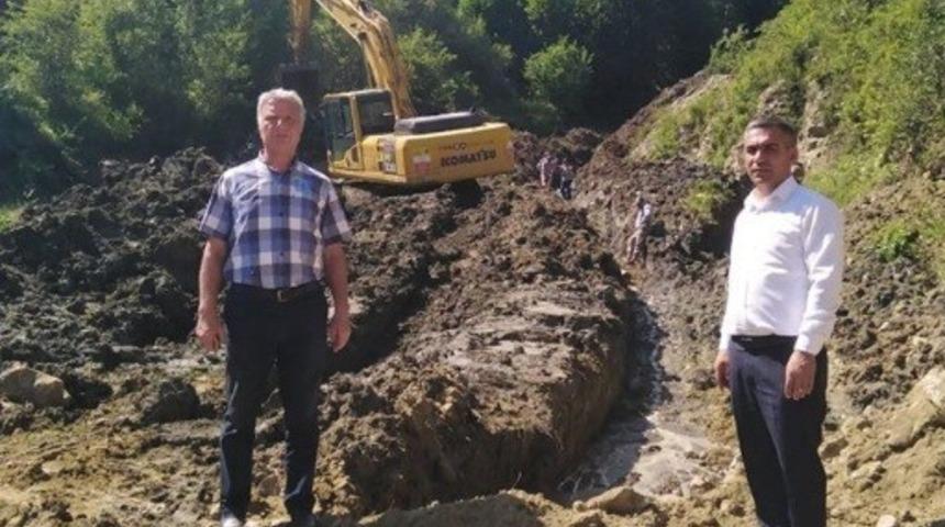 Büyükçay köyü, içme suyuna kavuştu