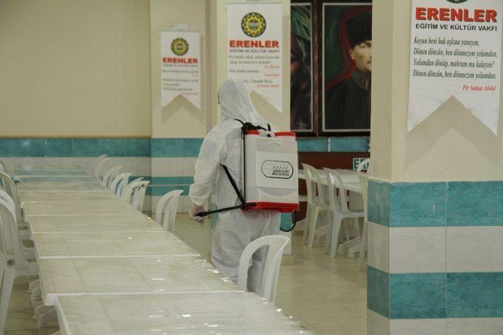 Esenyurt’ta ibadethanelerde dezenfeksiyon çalışmaları devam ediyor G1