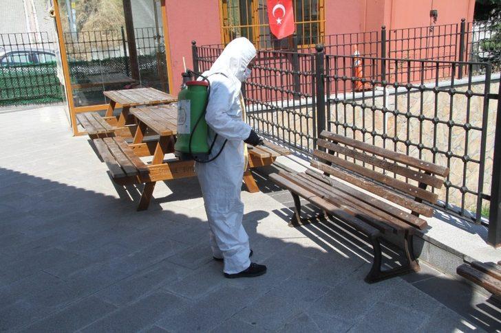 Esenyurt’ta ibadethanelerde dezenfeksiyon çalışmaları devam ediyor G5