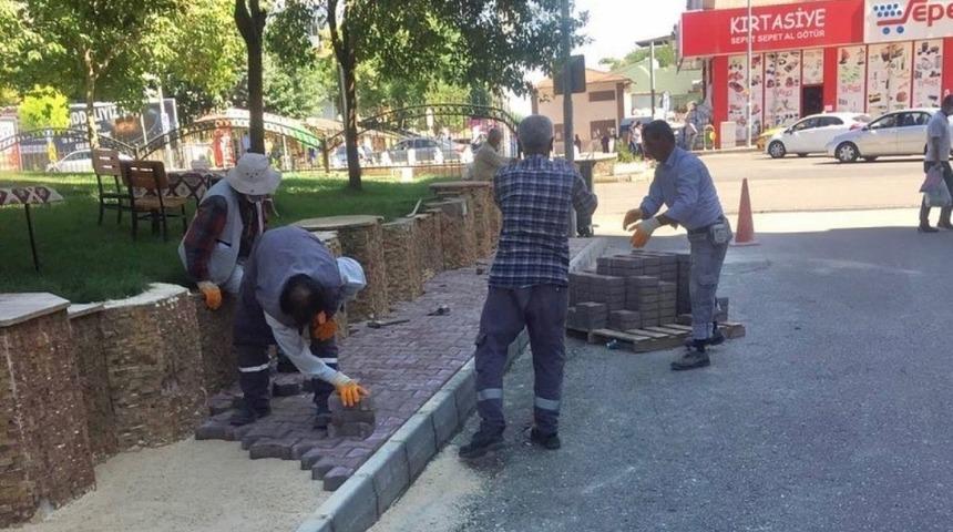 Mimar Sinan Parkı &ccedil;evresinde d&uuml;zenleme