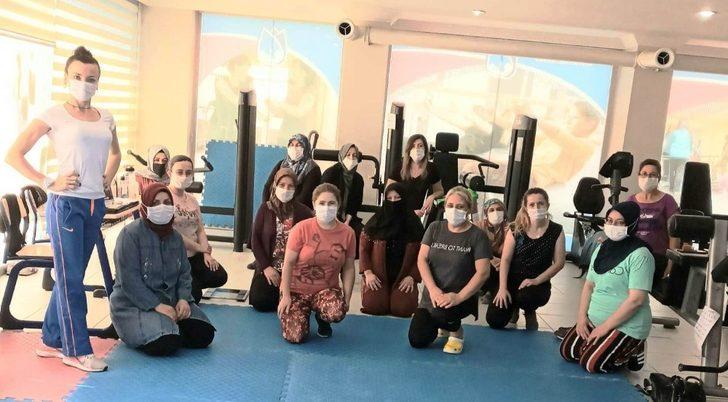 Yunusemreli kadınlar yeniden spora başladı G3