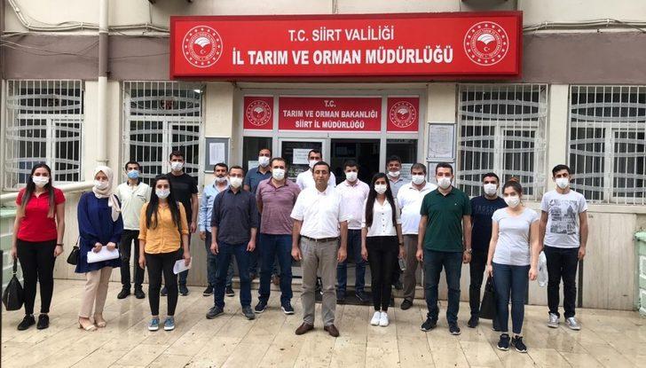 Siirt Tarım ve Orman Müdürlüğüne atanan personeller göreve başladı G2