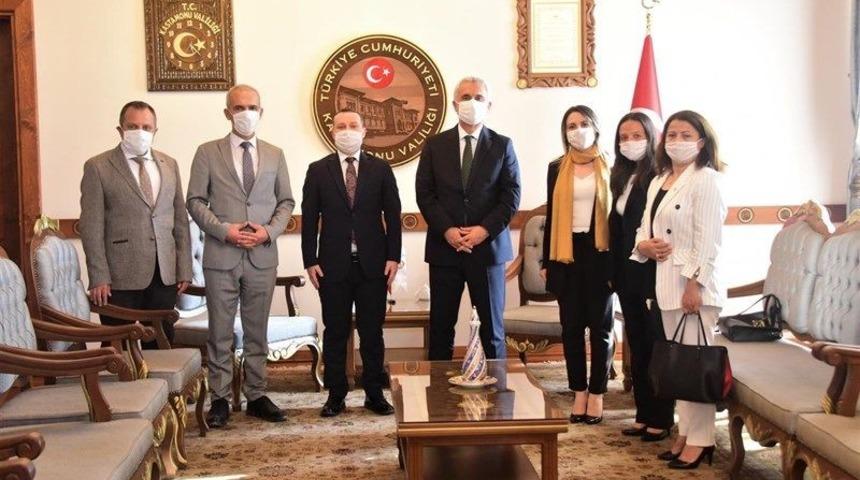 Devrekani Yerel Eylem Grubundan Vali Çakır’a ziyaret