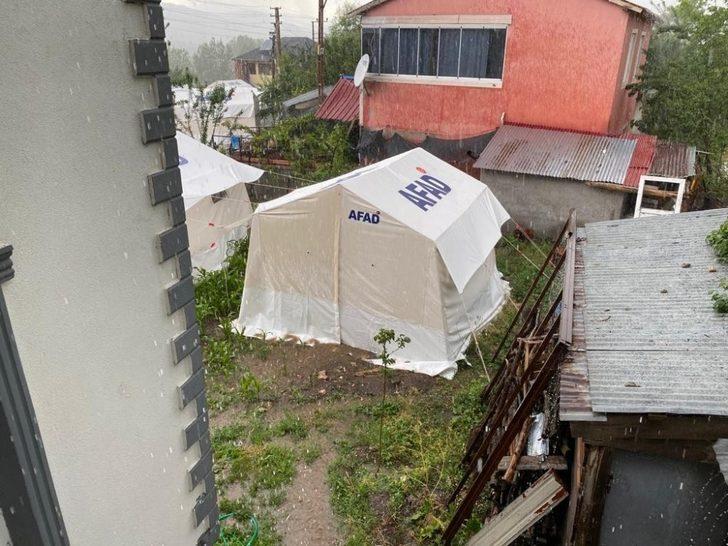 Yedisu’da sağanak yağış etkili oldu G2