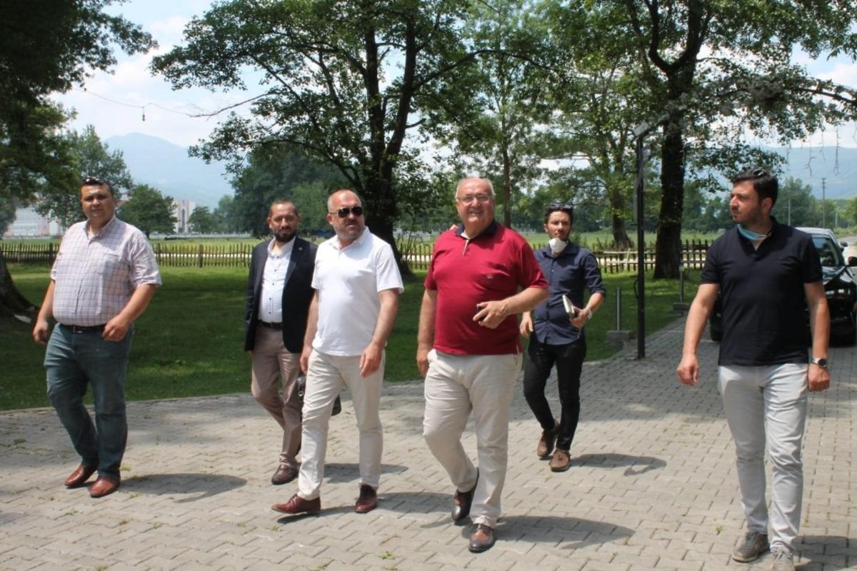 M&Uuml;SİAD G&ouml;lyaka&rsquo;da turizm yatırımı yapacak alanları inceledi