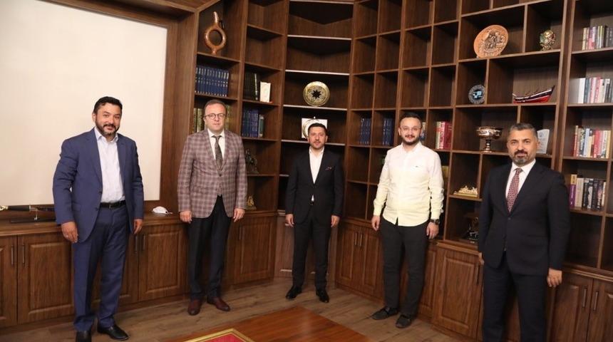 RTÜK Başkanı Şahin ve BİK Genel Müdürü Duran, Başkan Arı’yı ziyaret etti