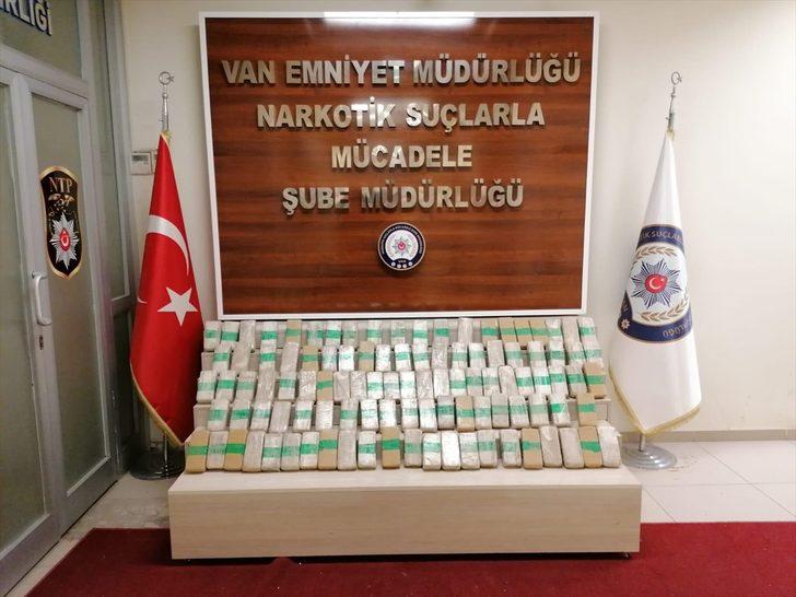 Van'da 53 kilo 200 gram eroin ele geçirildi G1