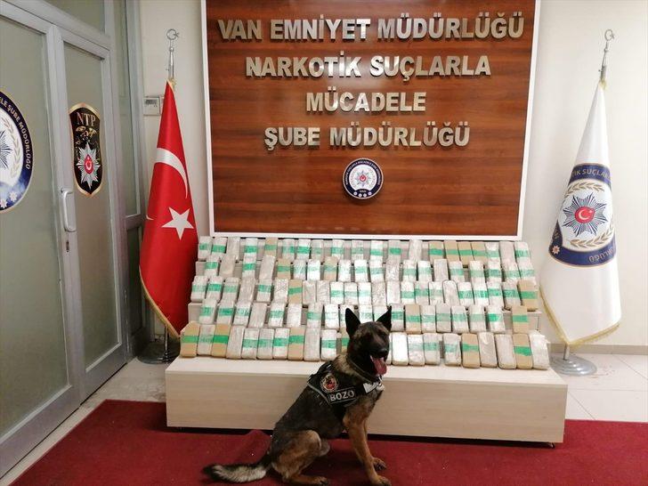 Van'da 53 kilo 200 gram eroin ele geçirildi G3