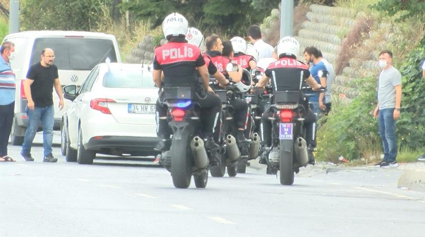 Bağcılar'da dehşet anları! 3 g&uuml;n &ccedil;alışıp tazminat istedi, alamayınca silahla iş yerini bastı