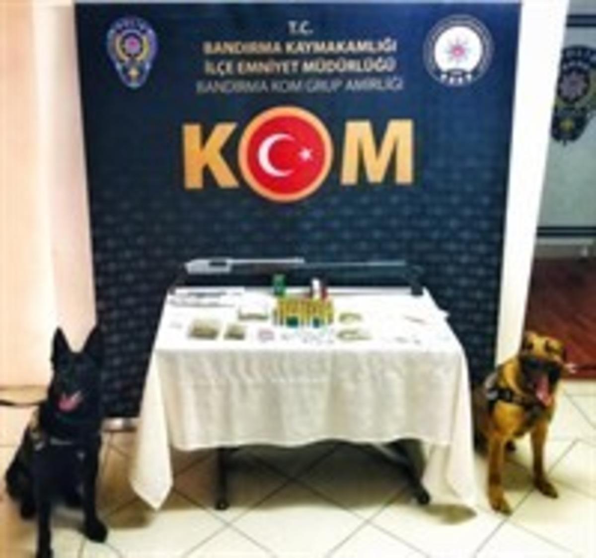 Balıkesir&rsquo;de haziran ayında 17 uyuşturucu taciri tutuklandı