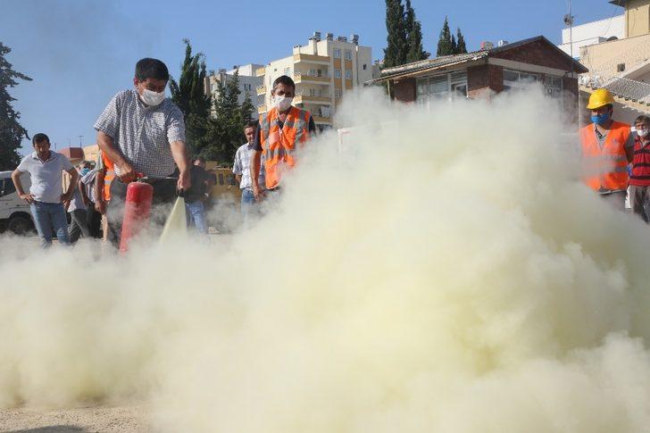 Erdemli Belediyesi’nden yangın ve ilk yardım tatbikatı G2