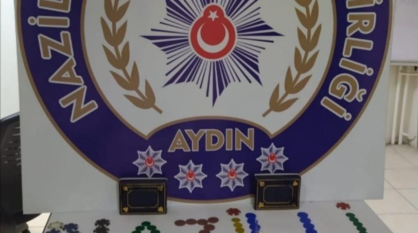 Nazilli polisinden kumar baskını