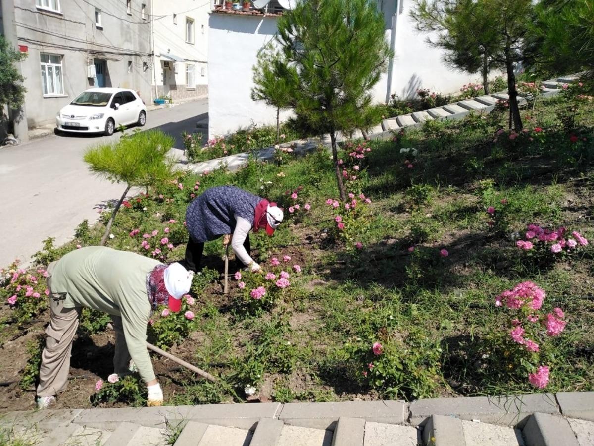 Karesi&rsquo;de yeşil alanlar ve parklar g&uuml;zelleşiyor