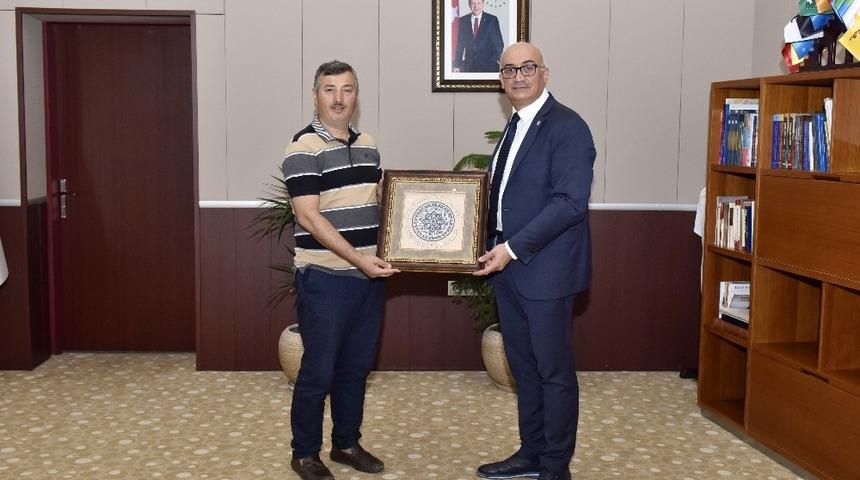 Başsavcısı Çiçekli’den Rektör Ataç’a veda ziyareti