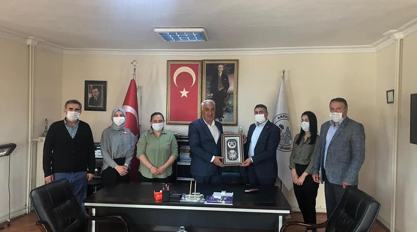 Sağlık Sen&rsquo;den Başkan Altay&rsquo;a ziyaret