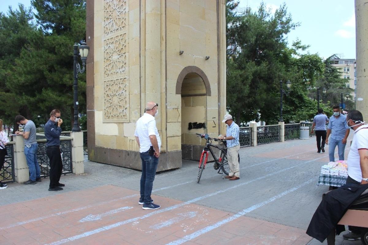 &Ccedil;arşamba il&ccedil;esinde maske denetimi