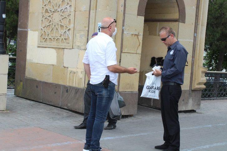 Çarşamba ilçesinde maske denetimi G5