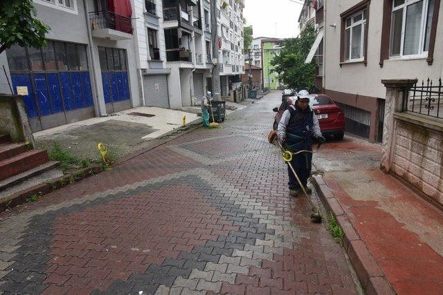 İzmit Belediyesi, ot temizliğinden 540 bin TL tasarruf sağladı