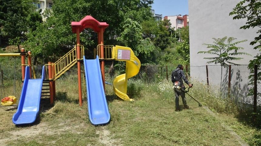 İzmit Belediyesi, ot temizliğinden 540 bin TL tasarruf sağladı