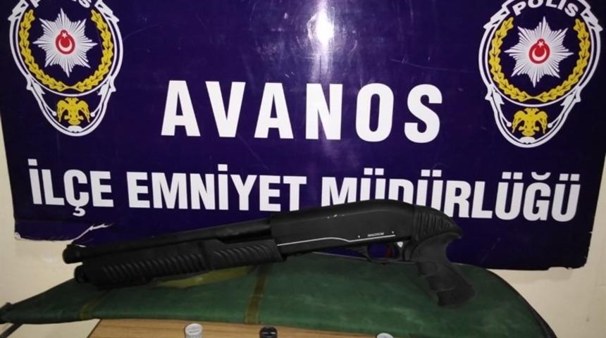 Avanos&rsquo;ta ş&uuml;pheli ara&ccedil;tan t&uuml;fek ele ge&ccedil;irildi