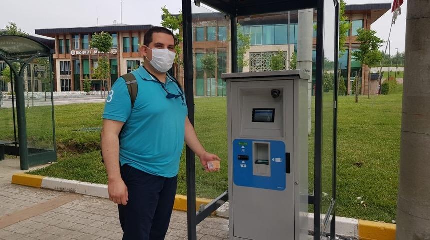 Başiskele’ye 5 ’Kent Kart’ dolum otomatı