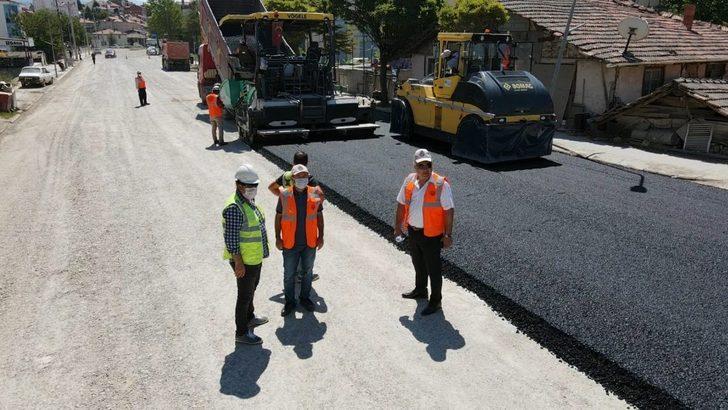 Hisarcık Belediyesinden şehir içi sıcak asfalt atağı G1