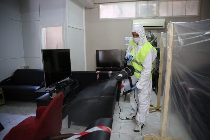 Altınordu’da internet kafeler dezenfekte edildi G3