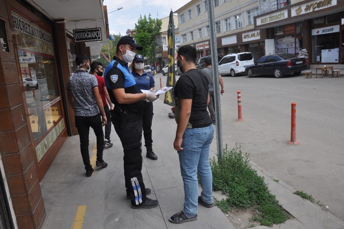 Polisten bilgilendirme &ccedil;alışması