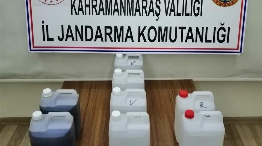 Pazarcık’ta kaçak içki operasyonu